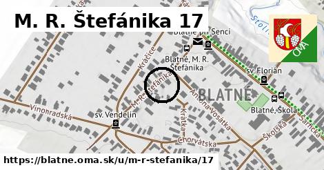 M. R. Štefánika 17, Blatné