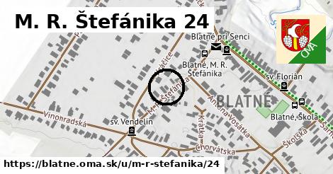 M. R. Štefánika 24, Blatné