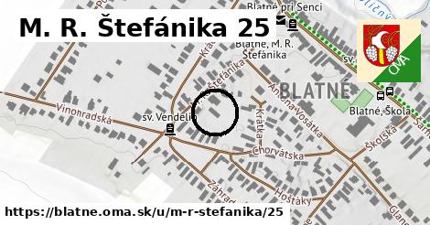 M. R. Štefánika 25, Blatné