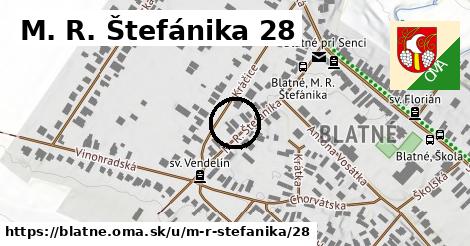 M. R. Štefánika 28, Blatné