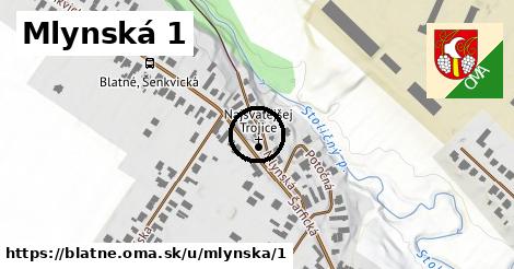 Mlynská 1, Blatné