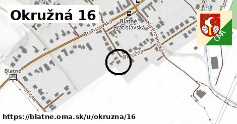 Okružná 16, Blatné