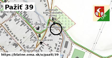 Pažiť 39, Blatné