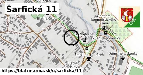Šarfická 11, Blatné