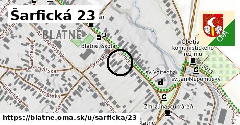 Šarfická 23, Blatné