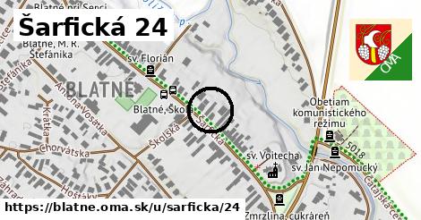 Šarfická 24, Blatné