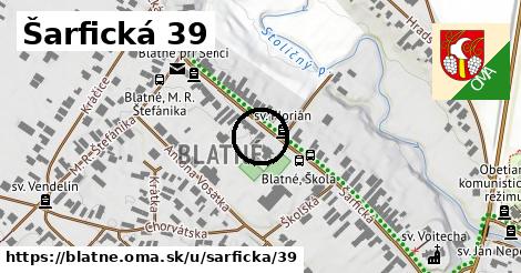 Šarfická 39, Blatné