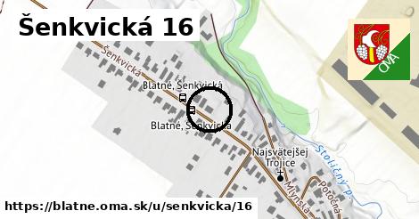 Šenkvická 16, Blatné