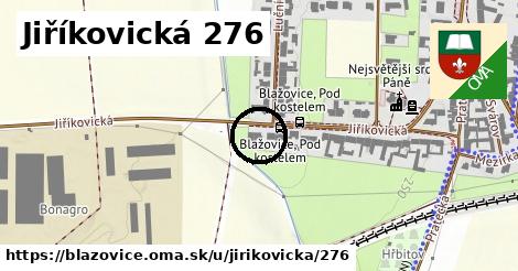 Jiříkovická 276, Blažovice