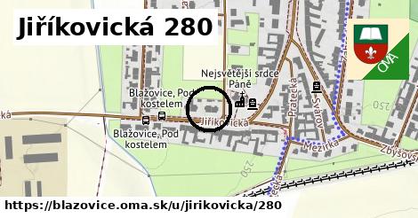 Jiříkovická 280, Blažovice