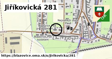 Jiříkovická 281, Blažovice