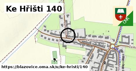 Ke Hřišti 140, Blažovice