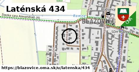 Laténská 434, Blažovice