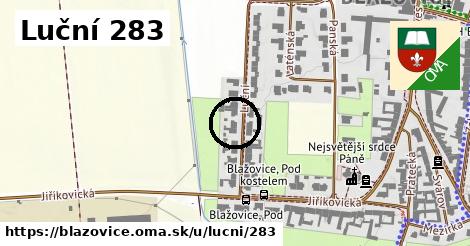 Luční 283, Blažovice