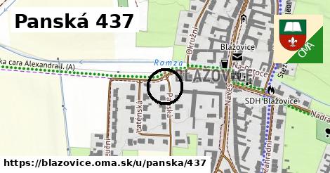 Panská 437, Blažovice