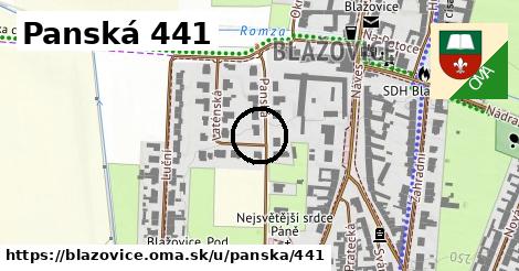 Panská 441, Blažovice