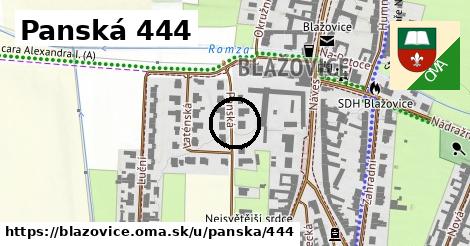 Panská 444, Blažovice