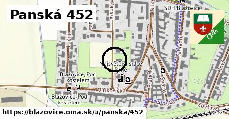 Panská 452, Blažovice