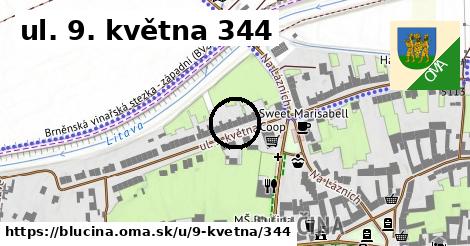 ul. 9. května 344, Blučina