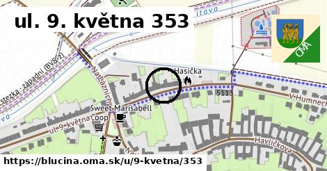 ul. 9. května 353, Blučina