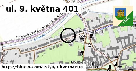 ul. 9. května 401, Blučina