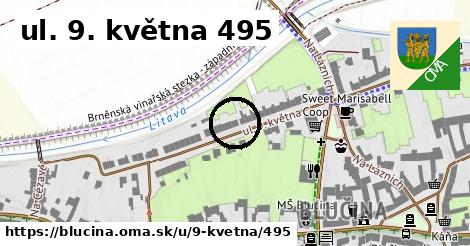 ul. 9. května 495, Blučina