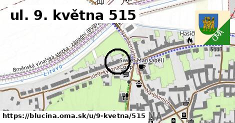 ul. 9. května 515, Blučina