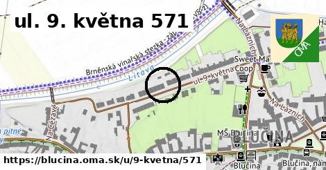 ul. 9. května 571, Blučina