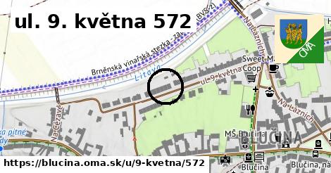 ul. 9. května 572, Blučina