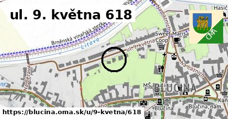 ul. 9. května 618, Blučina