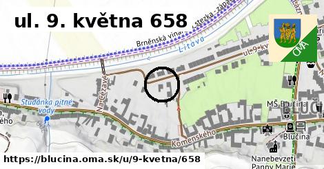 ul. 9. května 658, Blučina