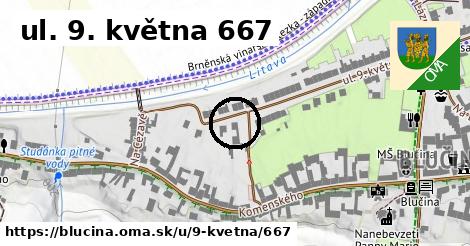 ul. 9. května 667, Blučina