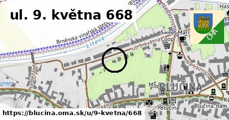 ul. 9. května 668, Blučina