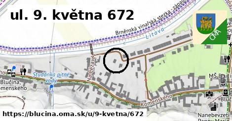 ul. 9. května 672, Blučina