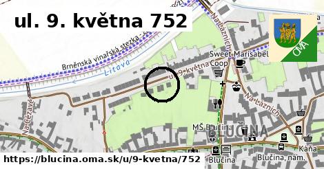 ul. 9. května 752, Blučina