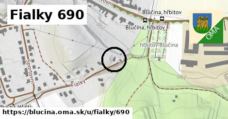 Fialky 690, Blučina
