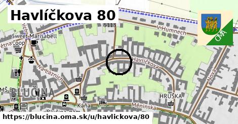 Havlíčkova 80, Blučina