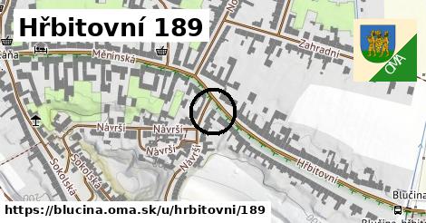 Hřbitovní 189, Blučina