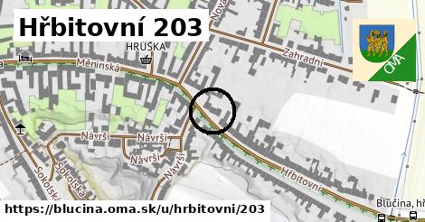 Hřbitovní 203, Blučina