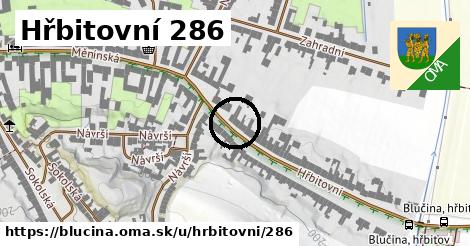 Hřbitovní 286, Blučina