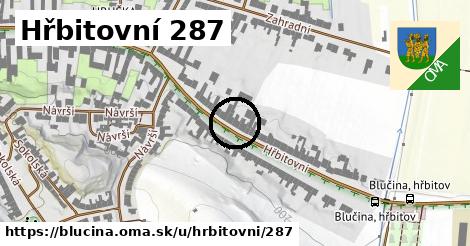 Hřbitovní 287, Blučina