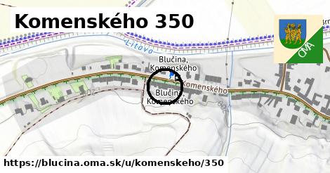 Komenského 350, Blučina