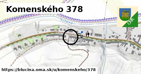 Komenského 378, Blučina