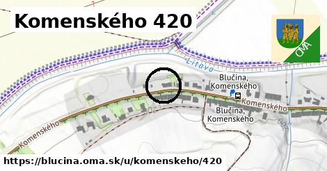 Komenského 420, Blučina