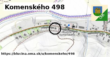 Komenského 498, Blučina