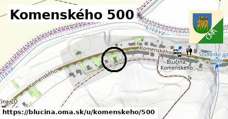 Komenského 500, Blučina