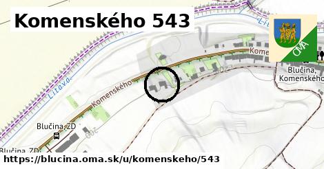 Komenského 543, Blučina