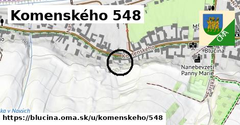 Komenského 548, Blučina