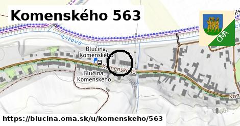 Komenského 563, Blučina