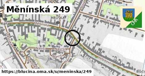 Měnínská 249, Blučina